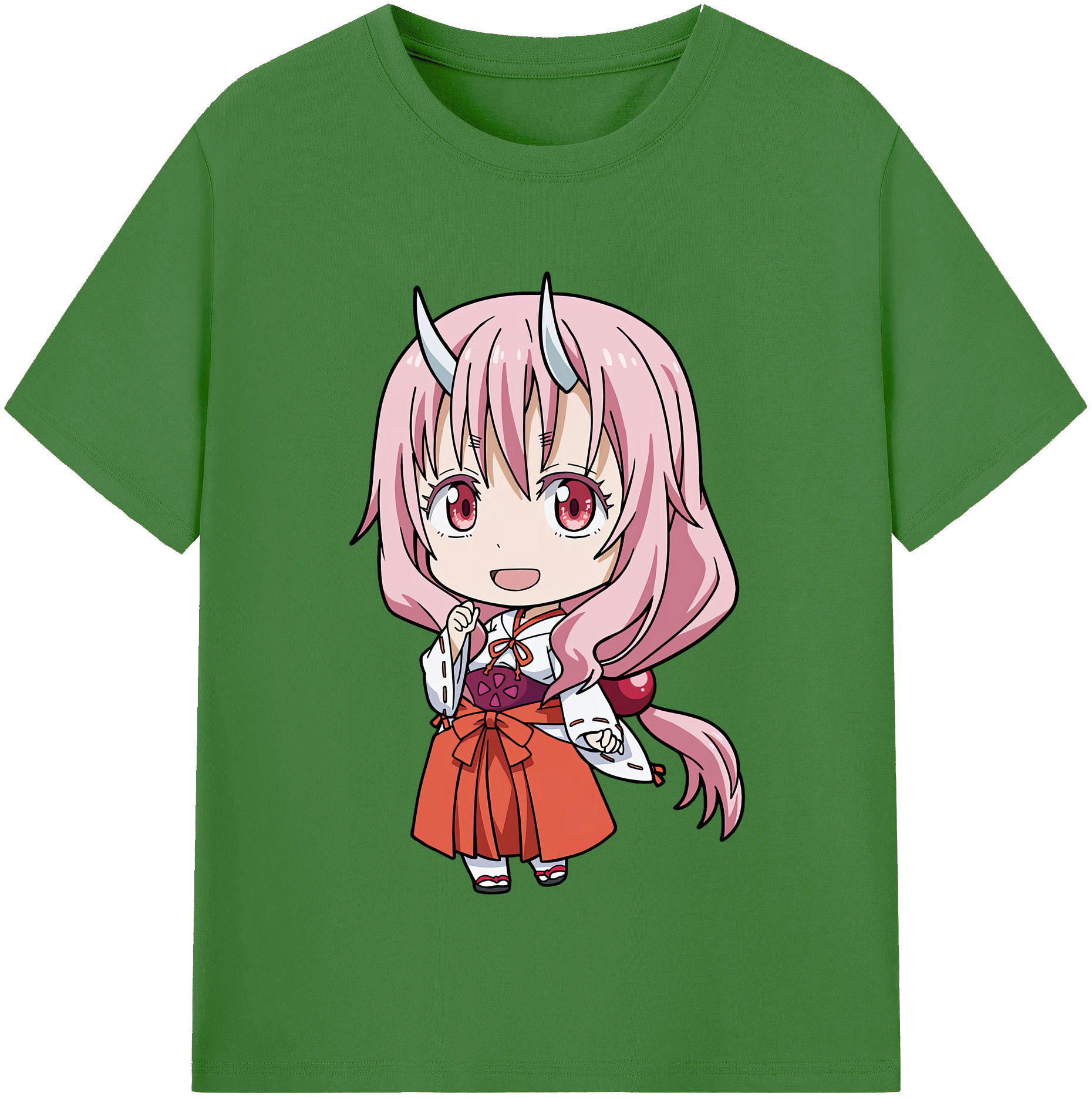 （画像用） 転スラ Regarding Reincarnated to Slime レディースカジュアルプリントTシャツ（綿100％）